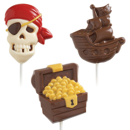 Molde Candy & Chocolate Piratas