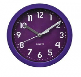 Reloj Morado 15 Cm