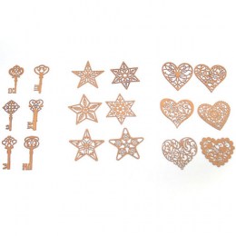 Set 6 Figuras Madera